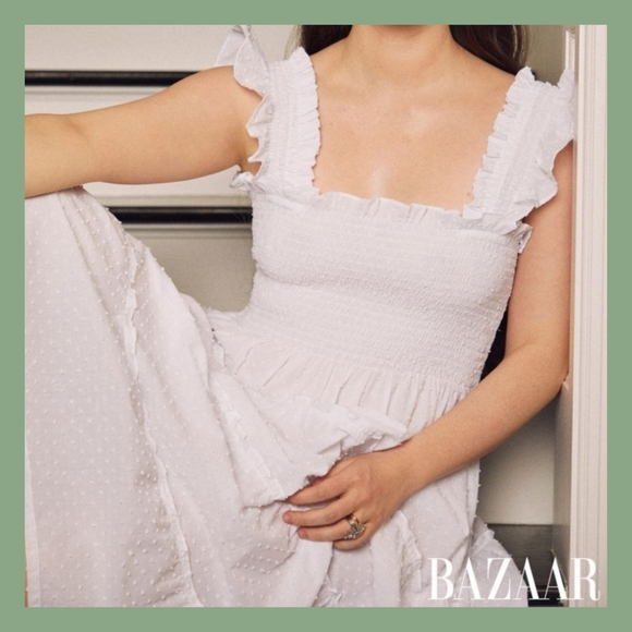 Hill House Dresses & Skirts - Hill House Ellie Nap dress white Swiss dot sz S